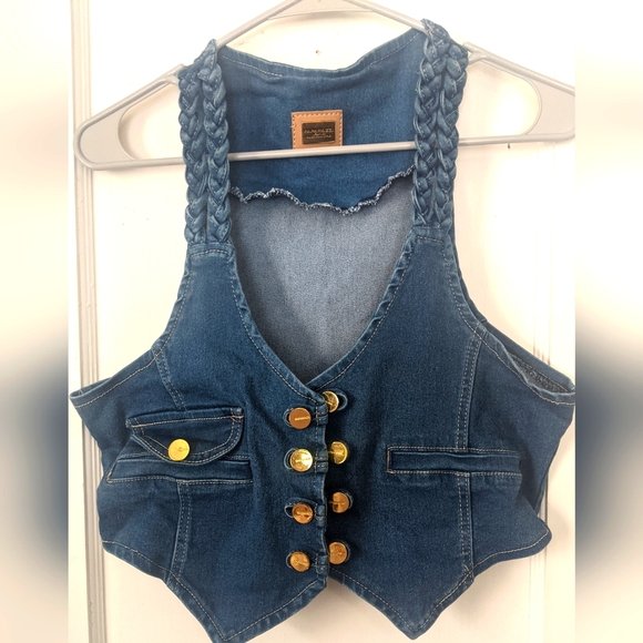 paparazzi Jackets & Blazers - Paparazzi Jean Vest